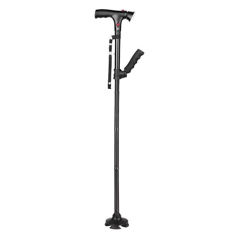 Multi-Functional Foldable LED Walking Cane