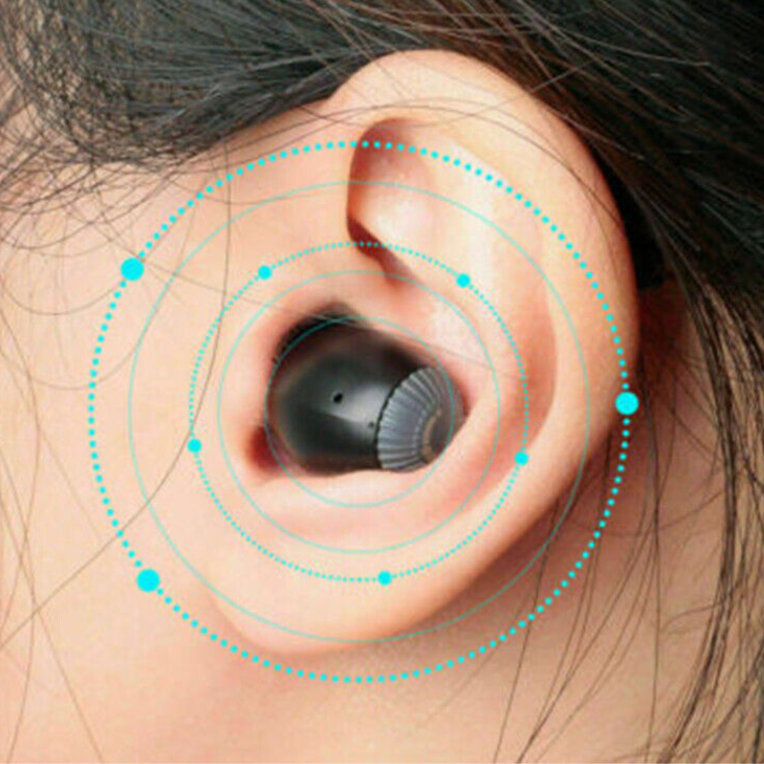 Rechargeable Modern Invisible Bluetooth Sound Amplifier Hearing Aids