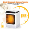 800W Electric Space Fast Heater Fan Portable Home Office Timer Thermostat+Remote