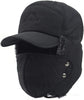 Premium Mens Winter Cold Weather Snow Hat With Ear Flaps And Brim