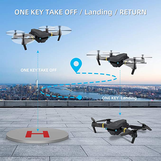 Sky Wasp 4k Drone - Top-Rated Lightweight Foldable Drone