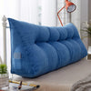 Luxury Triangular Wedge Pillow Bolster Bed Headboard