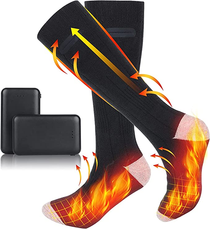 Rechargeable Heated Socks - Electric Heated Socks With Rechargeable Battery