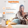 800W Electric Space Fast Heater Fan Portable Home Office Timer Thermostat+Remote