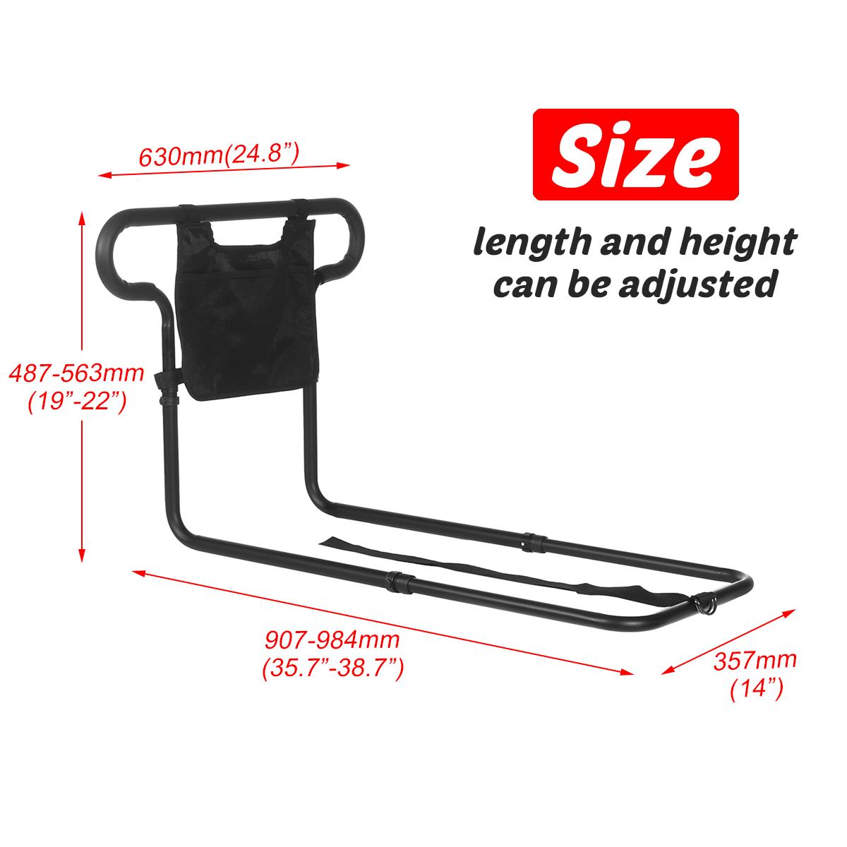 Universal Senior Bed Rail Elderly Assist