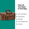 Large Capacity Canvas Travel Duffel Bag