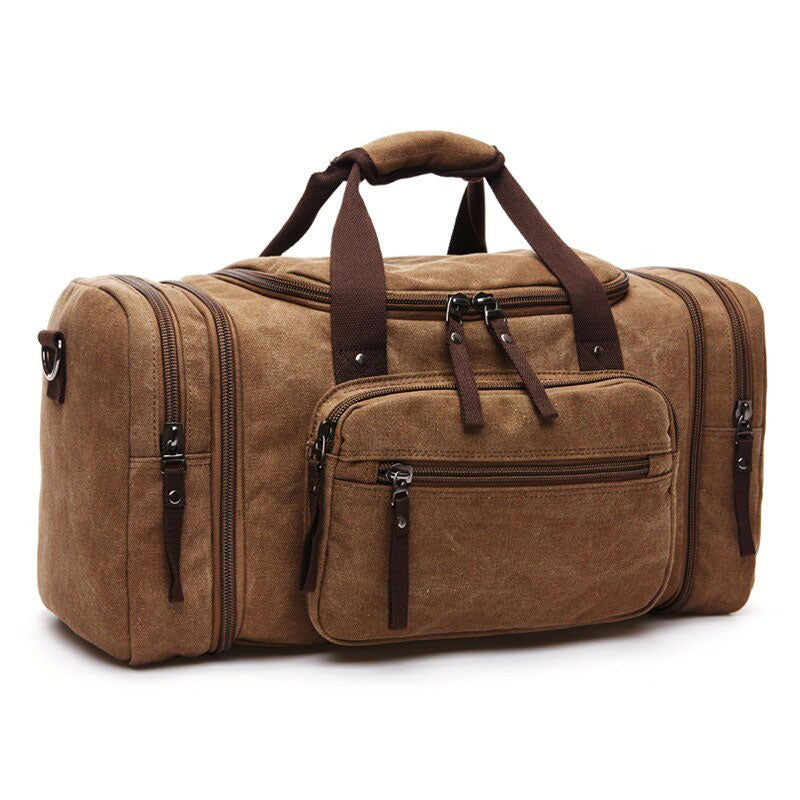 Large Capacity Canvas Travel Duffel Bag