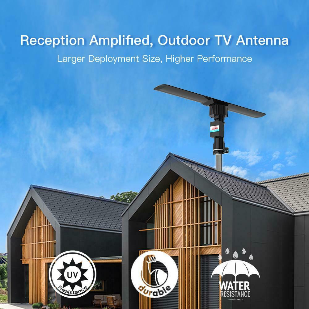 Long Range 990 Mile Powerful Amplified Digital Omnidirectional HDTV Antenna