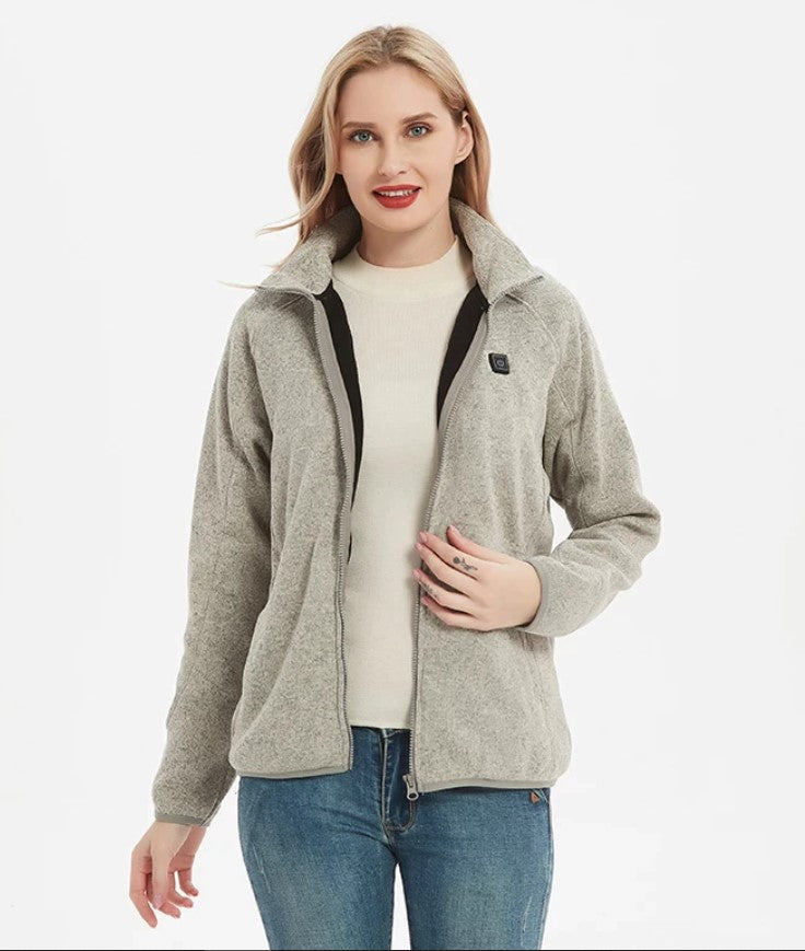 Heated Fleece Jacket for Women