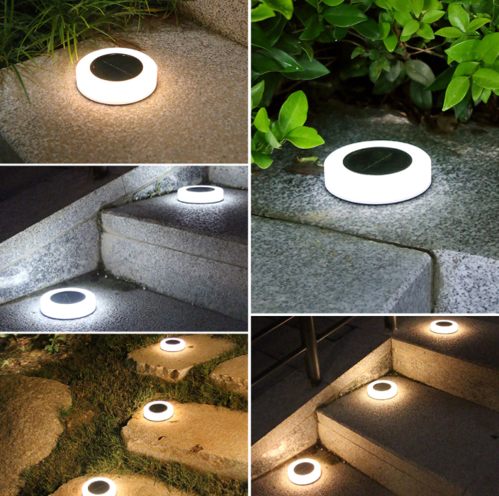 Solar Powered Under Ground Decoration Modern Pathway Night Lights