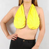 Solid Comfortable Neck Bra Towel Bra for Women