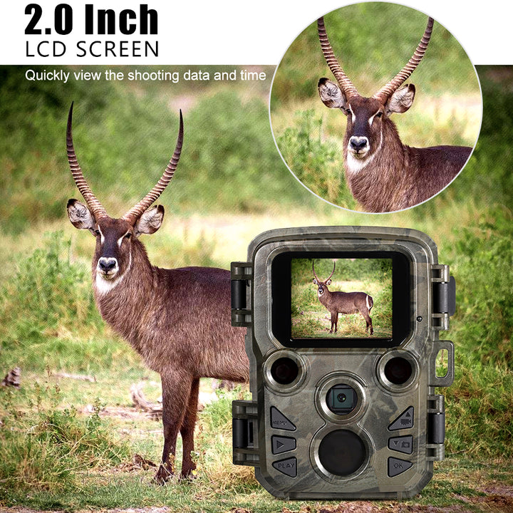 24MP HUNTING TRAIL GAME CAMERA WIFI BLUETOOTH APP NIGHT VISION VIDEO